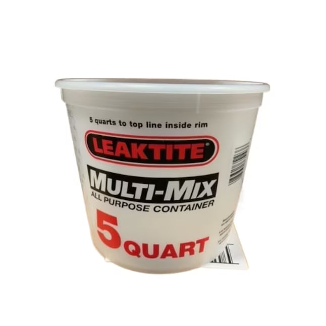 EMPTY-PAINT-CALIBRATED-CAN-WITHOUT-LID-CLEAR LEAKTITE
