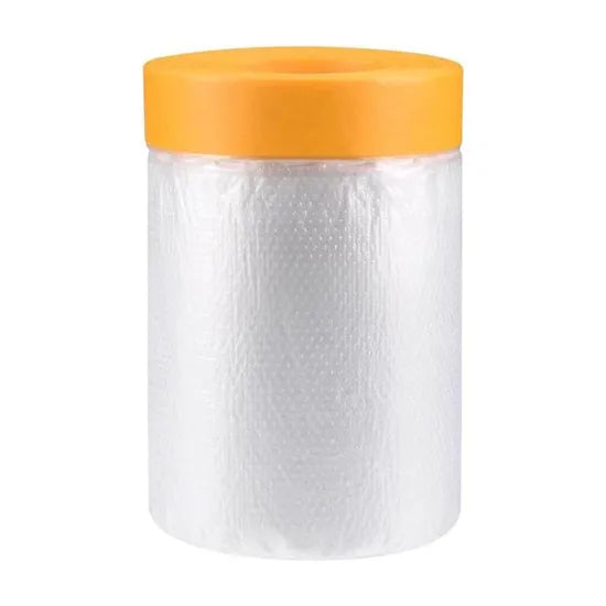 6X30m PAINT MASKING-FILM-ORANGE-TAPE ROLLINGDOG