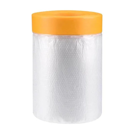 6X30m PAINT MASKING-FILM-ORANGE-TAPE  ROLLINGDOG